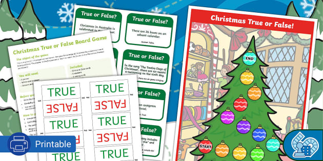 Christmas Game - Twinkl Board Games (Teacher-Made) - Twinkl