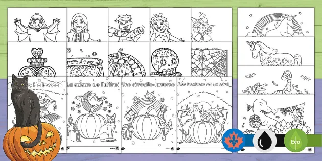 FREE Ultimate Halloween Colouring Pack (teacher made)