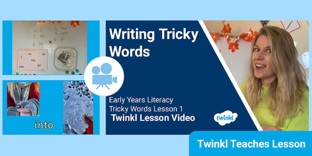 Tricky Words Video Lesson 1 | Early Years Phase 2 Phonics