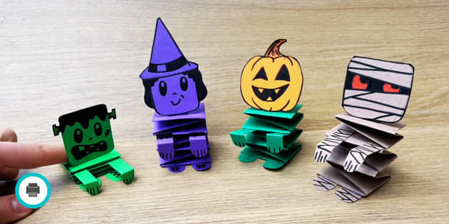 halloween paper crafts