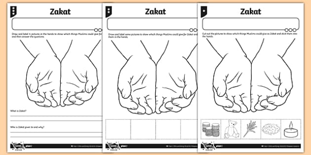 Zakat Differentiated Worksheet / Worksheet (teacher made)