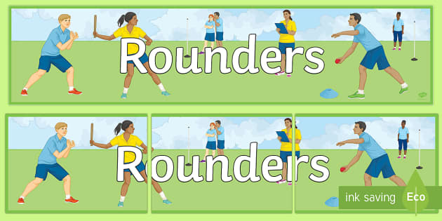 Rounders Display Banner (l'enseignant a fait) - Twinkl