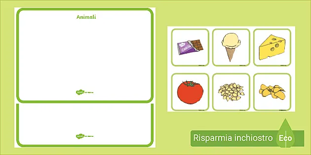 Mangiare Sano il Mio Diario Alimentare - Twinkl