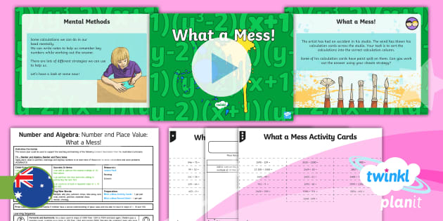 PlanIt Mathematics Year 4 Number and Algebra: Number and Place Value ...