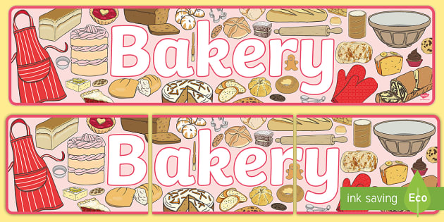 Bakery Display Banner - Twinkl
