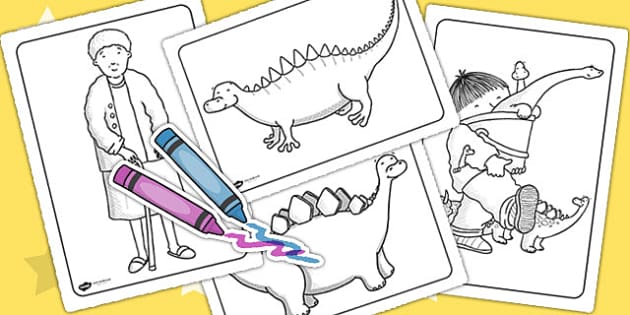 Colouring Sheets to Support Teaching on Harry and the ...