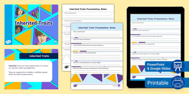 Inherited Traits PowerPoint & Google Slides For 3rd-5th