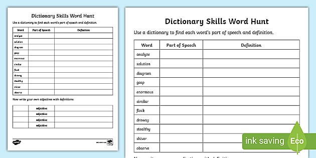 dictionary-skills-word-table-worksheet-worksheet-twinkl