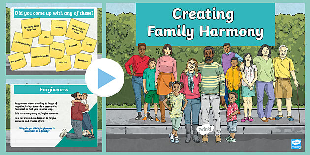 Creating Family Harmony (Hecho por educadores) - Twinkl