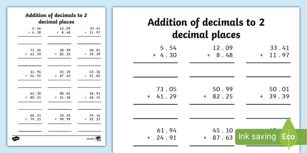 2 decimal places