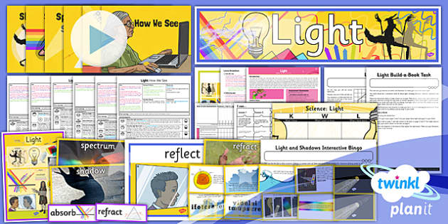 Light Year 6 Science Unit Pack  KS2 Resources