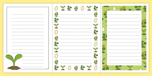 FREE! - Printable Floral Page Border (Teacher-Made) - Twinkl
