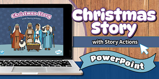 EYFS Christmas Story with Story Actions
