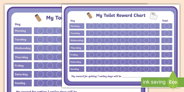 Toilet Training Reward Chart - EYLF - Parents (teacher made)