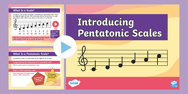 👉 KS2 Introducing Pentatonic Scales PPT (teacher made)