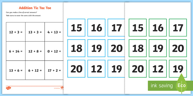Tic-Tac-Toe Math Game 2–8, Download