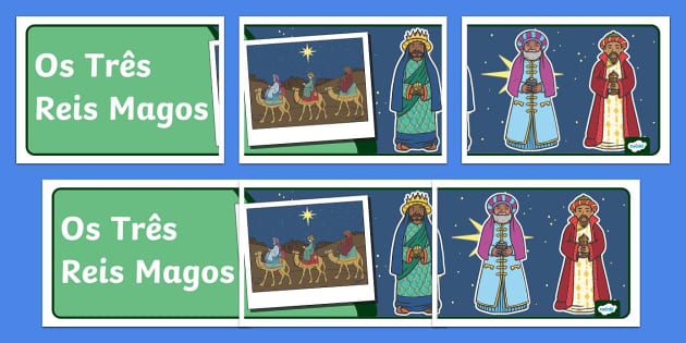 Display Banner Dos Três Reis Magos Teacher Made Twinkl 