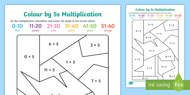 colour-by-5s-multiplication-teacher-made-twinkl