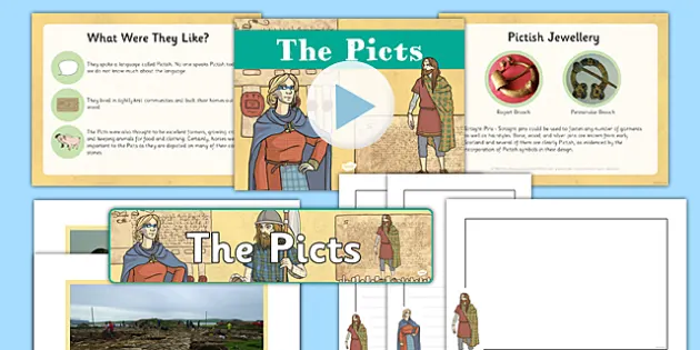 Post-Roman British Celts & Picts Activity Sheets for Kids