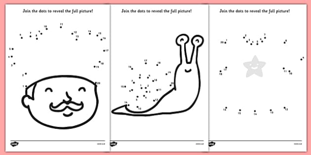 Free Dot To Dot Sheets Animals Teacher Made