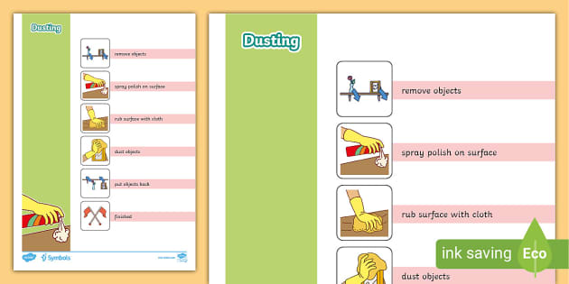 Twinkl Symbols Dusting Within Task Schedule Profesor Hizo