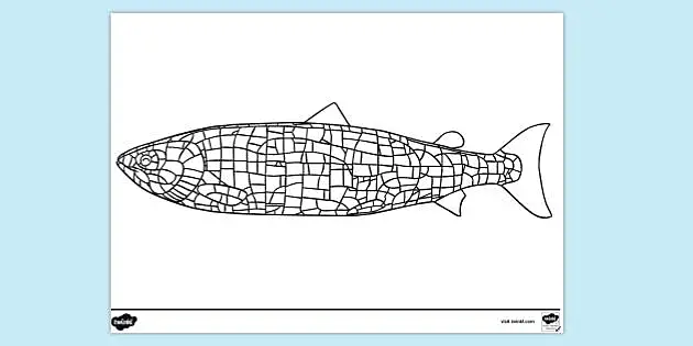 Simple Line Art Big Fish Ocean Stock Vector (Royalty Free) 1009285168 |  Shutterstock