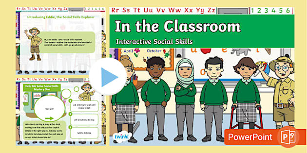 In the Classroom: Interactive Social Scenario F-2 PowerPoint