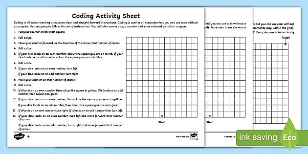coding differentiated worksheet teacher made