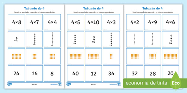 FREE! - Atividade de Matemática com multiplicação – Twinkl