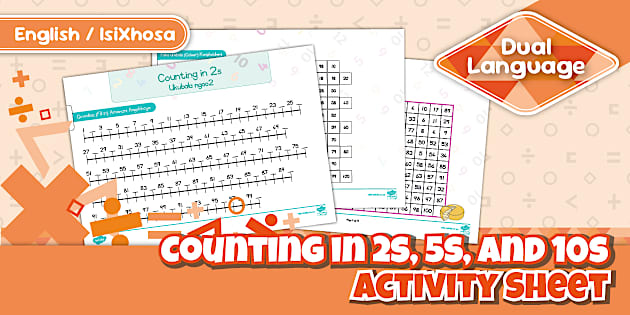 Grade 4 Maths - Term 1 - Counting in 2s, 5s, and 10s Activity Sheet ...