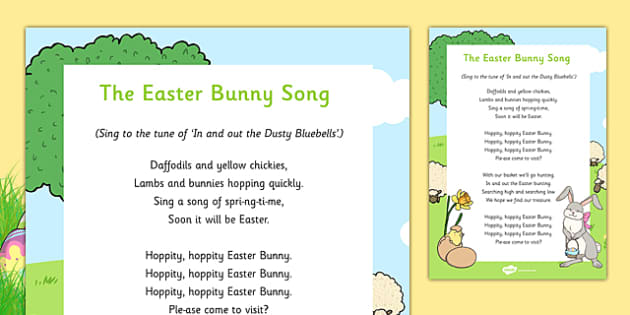 The Easter Bunny Rabbit Song | Pre-Primary (teacher made)