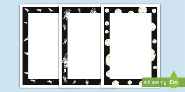 Printable Science Page Border