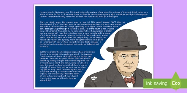 Churchill's VE Day Speech | History | Primary Resources