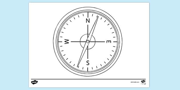 Compass Colouring Colouring Sheets teacher Made Twinkl