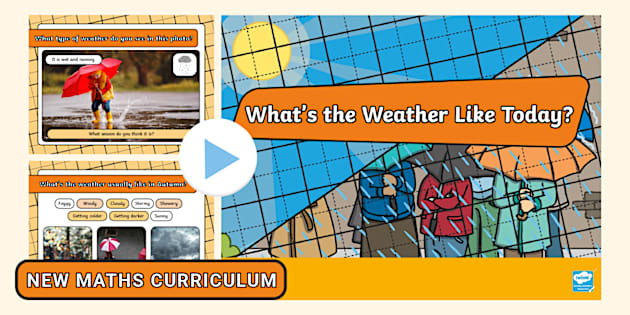 What's the Weather Like Today? PowerPoint - Twinkl