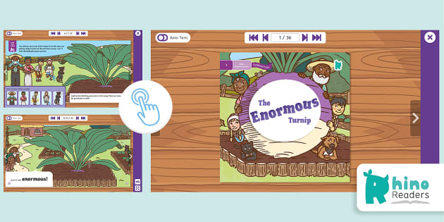 Level 1 Unit 2 Reading Scheme Book: The Enormous Turnip