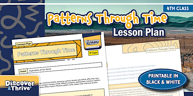 Patterns Through Time Teacher Aid