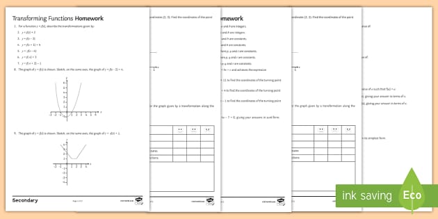 functions 11 exercise and homework book answers