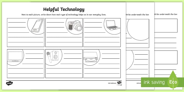 helpful technology differentiated worksheets teacher made