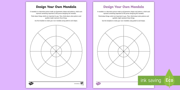 How to Create your own mandalas