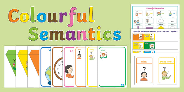 Colourful Semantics Display Pack | Twinkl | SEND | Inclusion