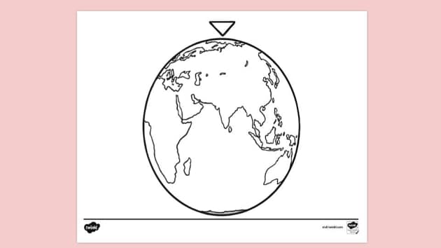 FREE! - North Colouring | Colouring Sheets (teacher made)