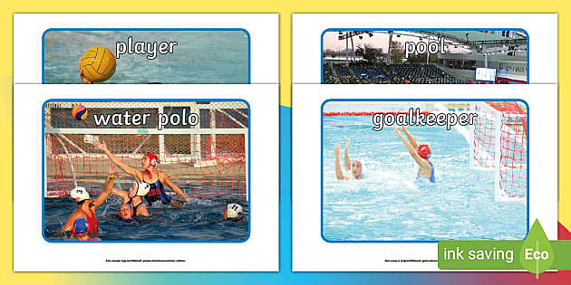 T T 3260 The Olympics Water Polo Display Photos Ver 4 