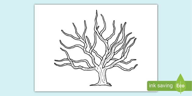 Printable Tree Template - Parents - Topics (teacher made)