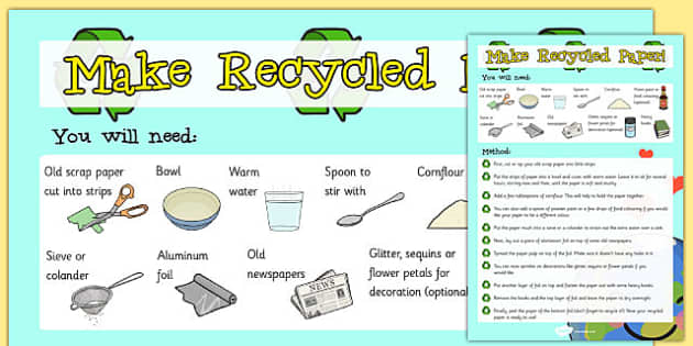 Making Recycled Paper At Home - A Simple Guide - Inky Memo