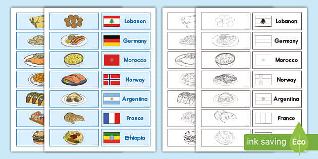 Flags of the World Matching Activity (Teacher-Made) - Twinkl