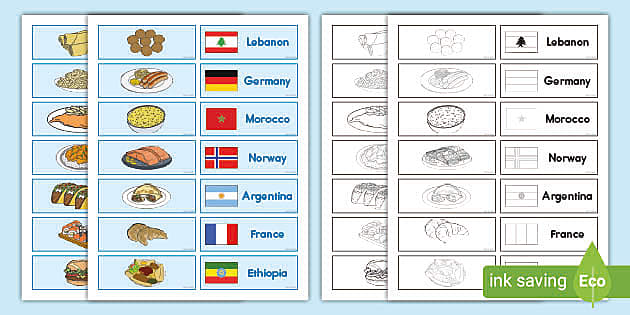 European Flags Matching Cards (Teacher-Made) - Twinkl