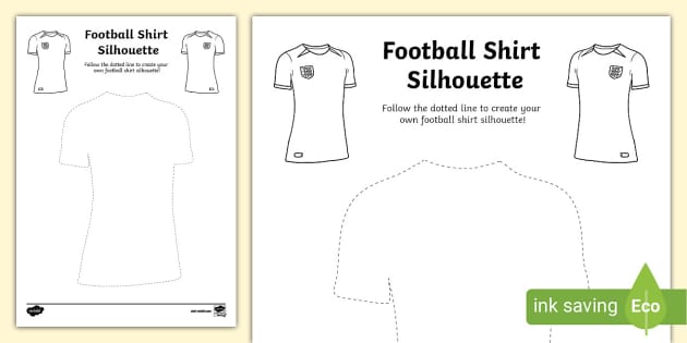 Football 2024 shirt silhouette