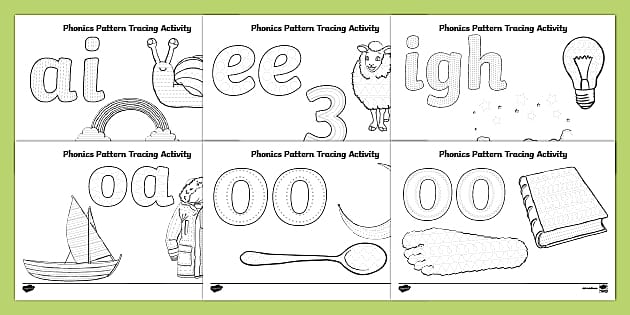 ai-ee-igh-oa-oo-phase-3-phonics-pattern-tracing-activity