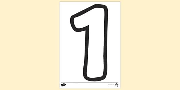 👉 0-9 Display Numbers (Black) (Teacher-Made) - Twinkl